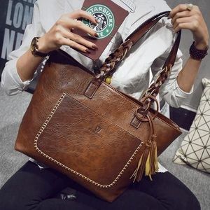 NWOT MADEWELL VEGAN BOHO FAUX LEATHER PURSE